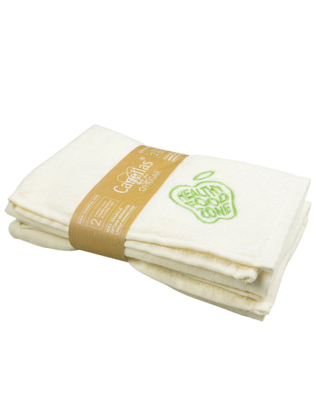 Paños de cocina ecológicos de algodón Naiked 2 unidades