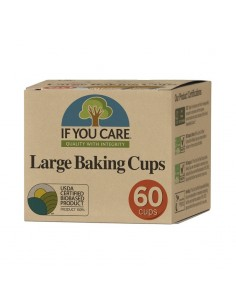Moldes de papel para cupcakes If You Care 60 unidades eco