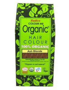 Tinte Vegetal Rubio Ceniza Radico 100g  Color Natural