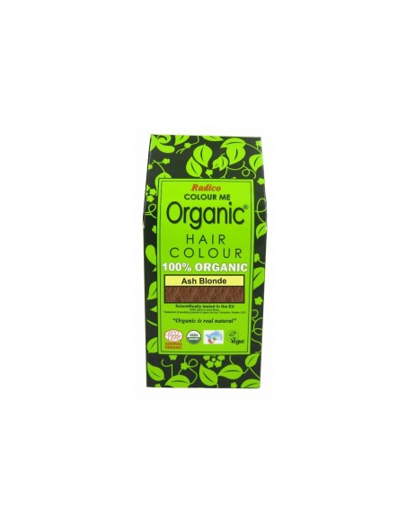 Tinte Vegetal Rubio Ceniza Radico 100g  Color Natural