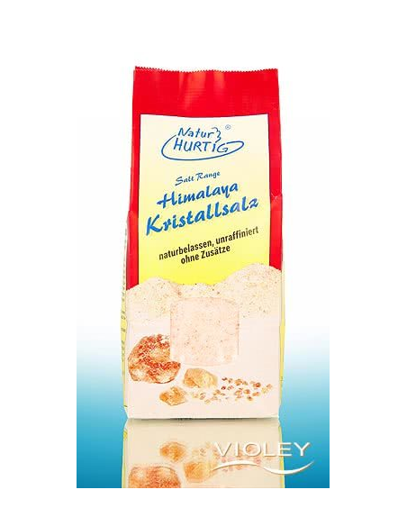 Sal de Himalaya fina 500g Natur Hurtig  Calidad natural