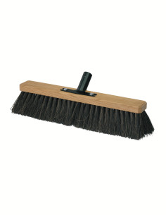 Escoba exterior 40cm madera fresno y fibra arenga Redecker