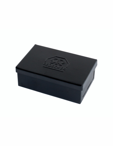 Cajita metálica negra Redecker 9x5.5x3 cm rectangular