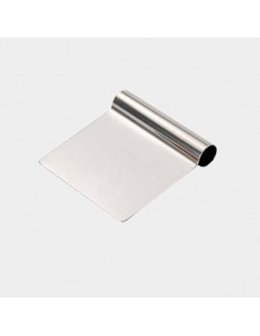 Rasqueta De Buyer 12x12 cm Acero Inoxidable Profesional