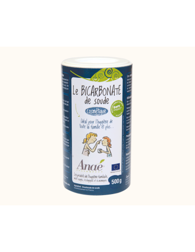 Bicarbonato de sodio 500g Anaé para uso cosmético tubo