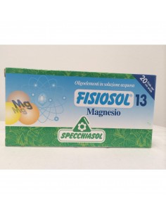 Fisiosol 13 Magnesio 20 Viales De Specchiasol