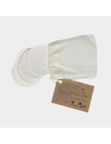 Discos Desmaquillantes Lavables Anaé Multicolor 50 unidades