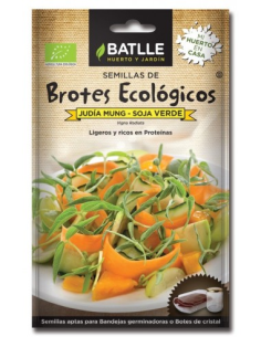 Brotes de Soja Verde Mung para Germinar | Sobres Batlle