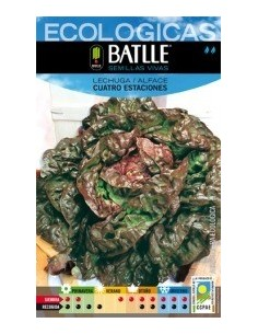 Semillas Lechuga Cuatro Estaciones Batlle  Cultiva Fácilmente