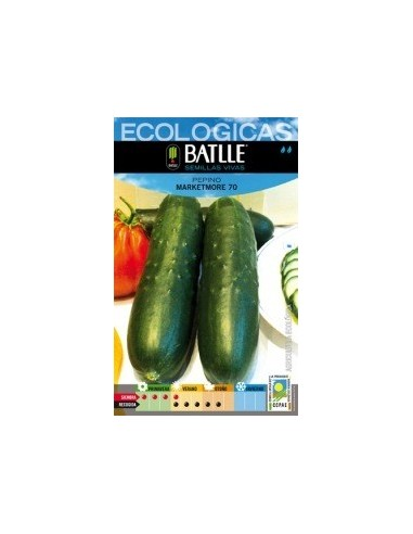 Semillas Pepino Marketmore Batlle  Calidad y Germinación Garantizada