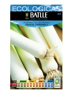 Semillas Puerro Grueso Carentan Batlle  Calidad y Rendimiento