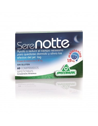 Serenotte 60 Comp - Melatonina 1,9 Mg De Specchiasol