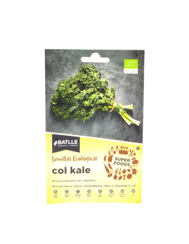 Semillas Super Foods Kale Eco Batlle  Nutrición Natural Saludable
