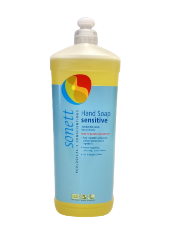 Jabón de manos neutro Sonett 1L  Limpieza natural eficaz