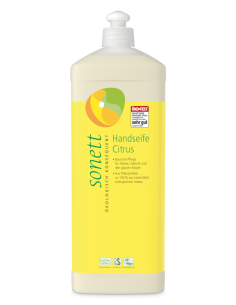 Jabón de manos Citrus Sonett 1L  Limpieza natural eficaz