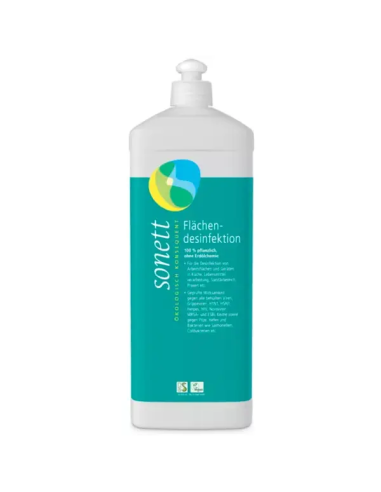 Desinfectante ecológico Sonett 1L para superficies limpias