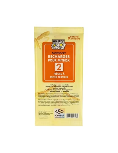 Recambio Trampa Polillas Ropa Aries 2 unidades eficaz