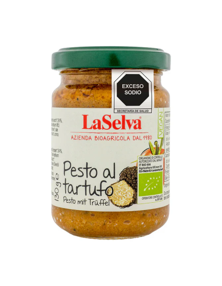 Pesto al Tartufo Laselva 130g  Sabor Gourmet Italiano