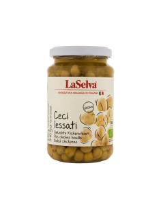 Garbanzos Cocidos Laselva 340g en Bote de Vidrio