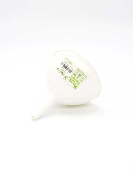 Embudo Bioplástico Biodora 10 cm  Ecológico y Resistente