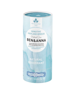 Desodorante Sensitive Brisa Ben&Anna 40g  Cuidado Natural