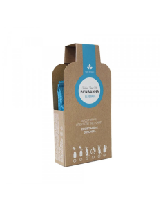 Gel de ducha Blue Basil Ben&Anna 2x20g, 400ml natural