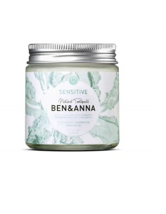 Dentífrico Sensitive Ben&Anna 100ml en tarro de cristal