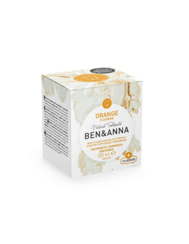 Dentífrico Naranja Infantil Ben&Anna 100ml con Flúor