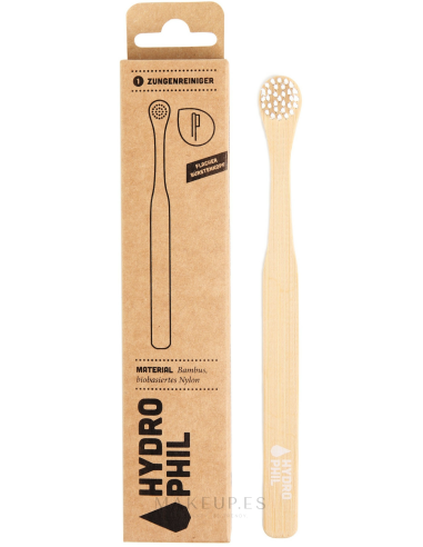 Cepillo limpiador de lengua de bambú Hydrophil ecológico