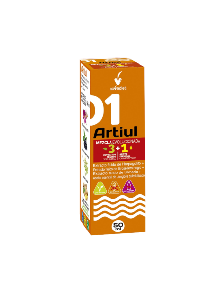 Pack 3x2 Artiul + Aceite Esencial Jengibre 50 ml Novadiet
