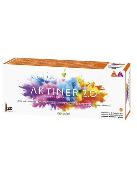 Pack 3x2 Aktiner 2.0 Novadiet - 20 viales de 10 ml