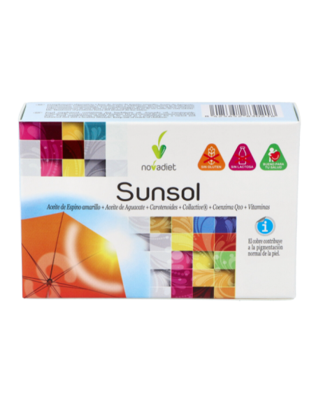 Soleal Novadiet 30 cápsulas vegetales  Vitalidad natural