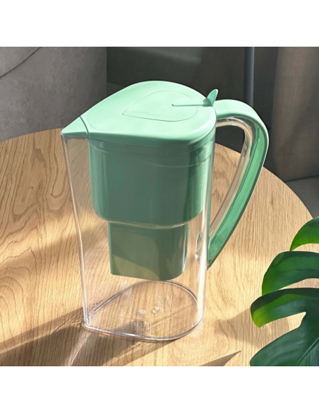 Jarra Verde con Zeolita Clinoptilolita Alkanatur Ecofriendly