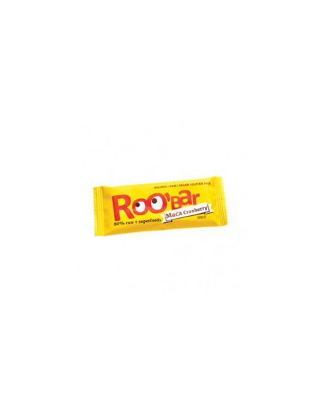 Pack 20 Uds. Barritas Con Maca Y Arándanos Bio 20 x 30 g  de Roo´Bar