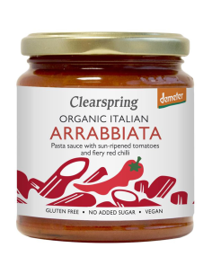 Pack 6 Salsa Arrabbiata Demeter Bio 300g Clearspring