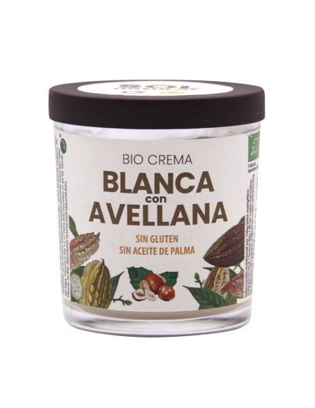 Pack 6 Uds. Crema Blanca Con Avellana Bio 200 g  de Solnatural