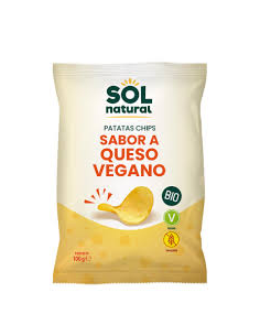Pack 12 Patatas Fritas Queso Vegano Bio 100g Solnatural