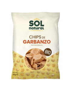Pack 12 Chips Garbanzo Bio 80g Solnatural Saludables