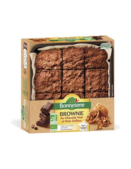 Brownie Con Nueces Bio, 285 G de Bonneterre