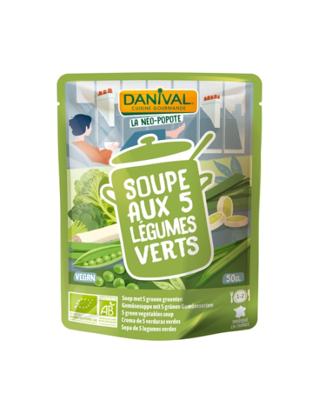 Crema 5 Legumbres Bio 50 cl de Danival