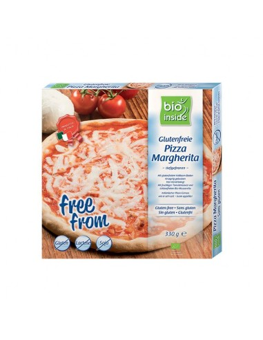 Pizza Margarita Sin Gluten Bio, 330 G de Bio Inside