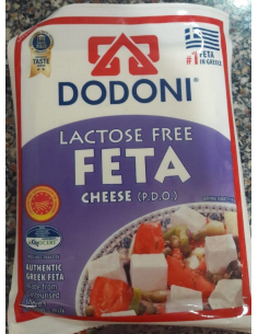 Queso Fetta sin lactosa