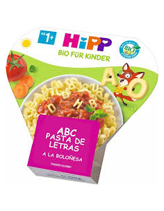 Pack 6 Espagueti Boloñesa Bio Hipp 250g con Especias