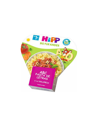 Pack 6 Uds. Espagueti Boloñesa Con Especias Mediterráneas Bio 250 g  de Hipp