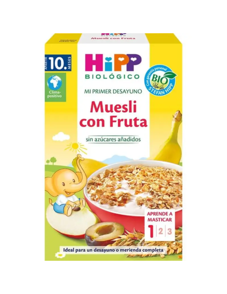 Pack 6 Uds. Muesli De Frutas Bio 200 g  de Hipp