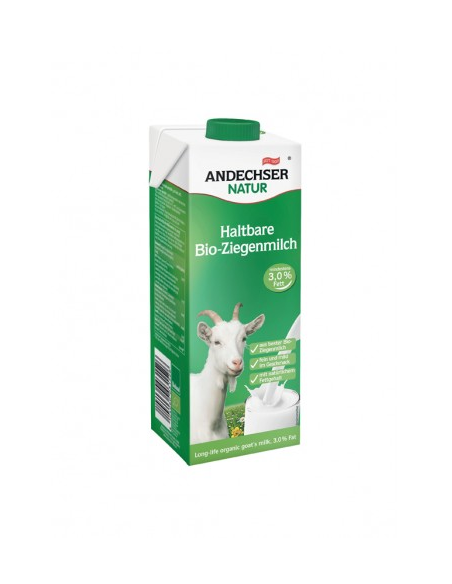 Leche De Cabra Min. 3% Materia Grasa Bio, 1 L de Andechser