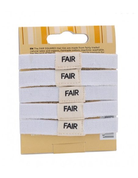 Coletero Blanco Algodon Eco Y Latex Natural de Fair Squared