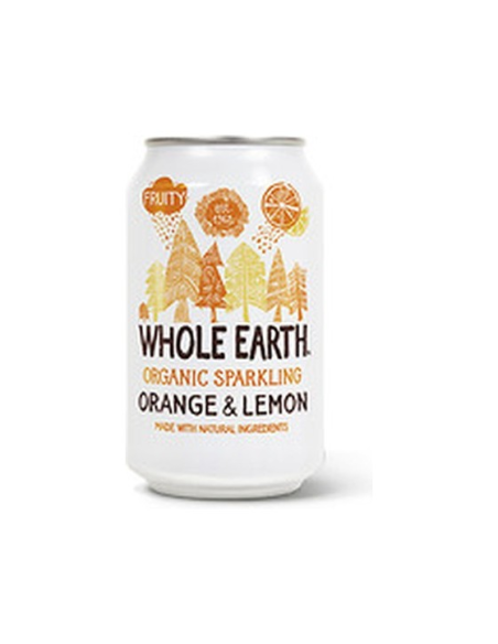 Refresco De Naranja Y Limon Bio, 330 Ml de Whole Earth
