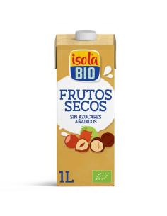 Bebida Vegetal De Frutos Secos Bio, 1L de Isola Bio