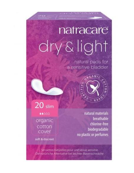 Pack 6 Uds. Compresa Finas Para Incontinencia 20/u  de Natracare